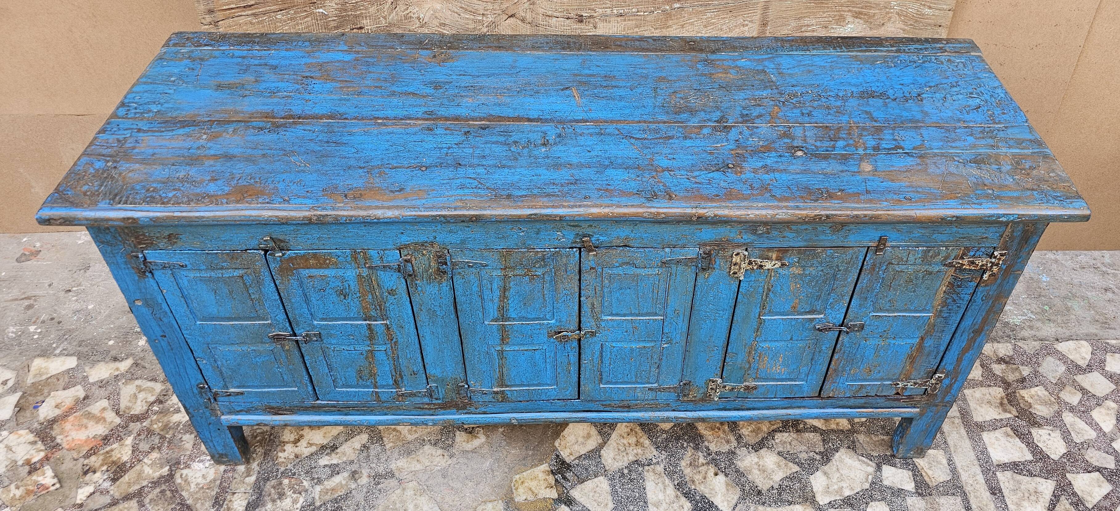 Ancien buffet en teck birman