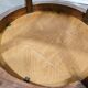 Table d'appoint en bois massif vintage des années 50