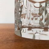 Vintage crystal glass chandelier by Oleg Cassini