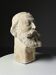 Plaster bust classic head