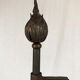 Large wrought iron lamppost, nineteenth