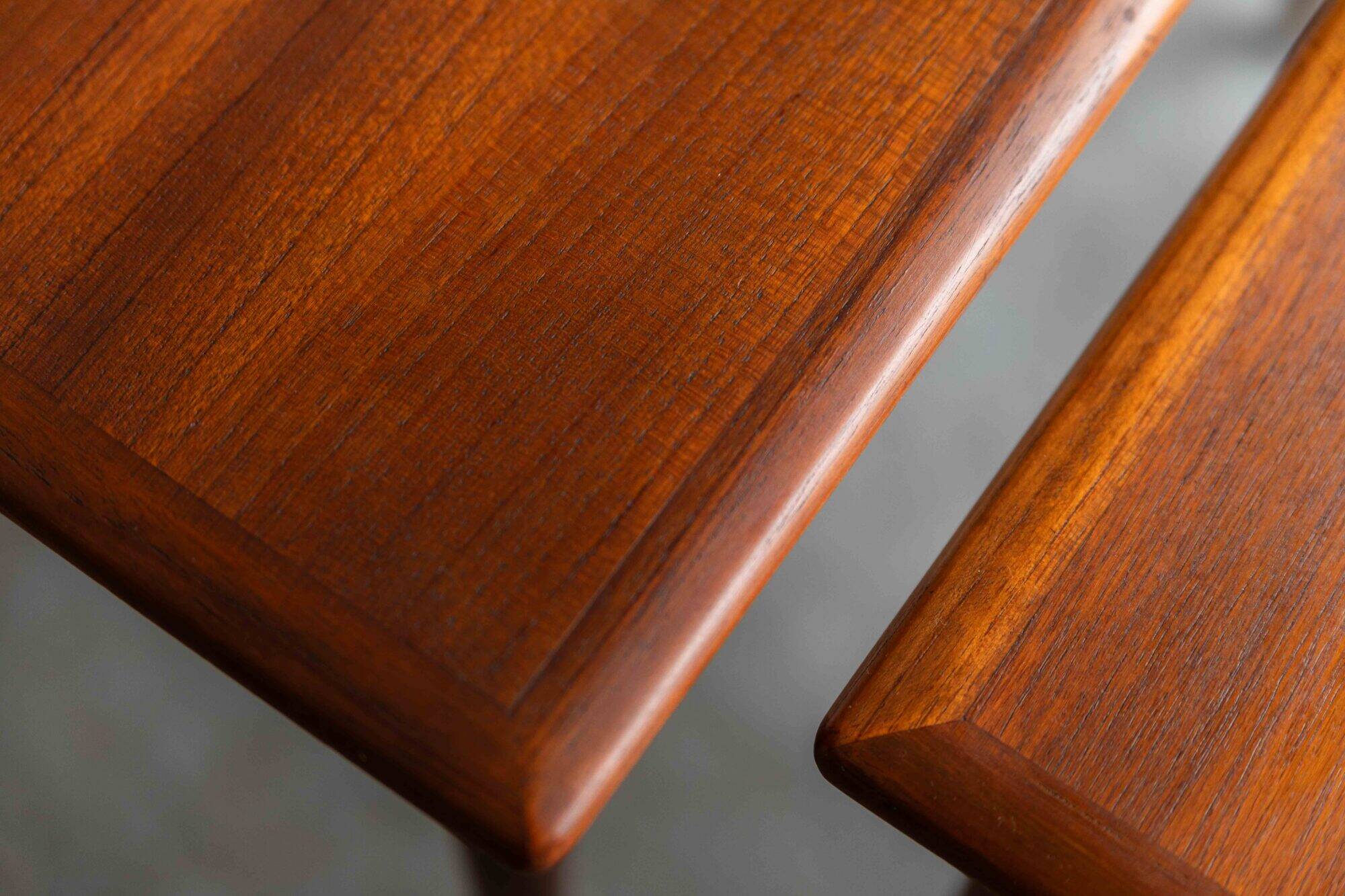 Set of 3 nesting tables, Danish design