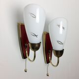 Pair of wall lamps 60s