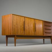 Mid-Century Type 214 Sideboard in Teak by Heinrich Riestenpatt for RT Möbel