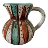 Vintage Vallauris Ceramic Pitcher Circa 1960
