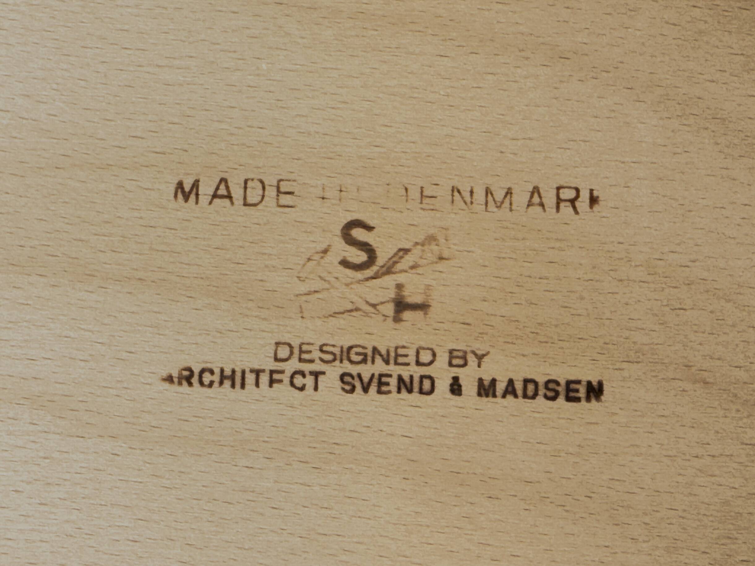 Mid-Century Teak Desk by Svend Åge Madsen for Sigurd Hansen, 1960s