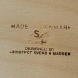 Mid-Century Teak Desk by Svend Åge Madsen for Sigurd Hansen, 1960s