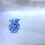 Art Deco Half Porcelain Trivet Badonviller France