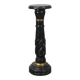 Antique Black Belgian Marble Column, France ca. 1900