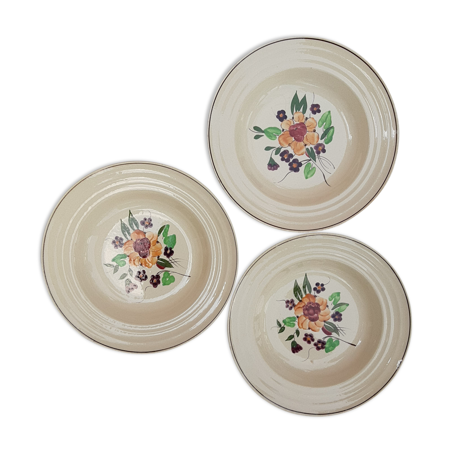 Hollow plates Boch La Louvière