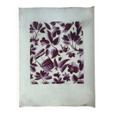 Vintage silk textile design