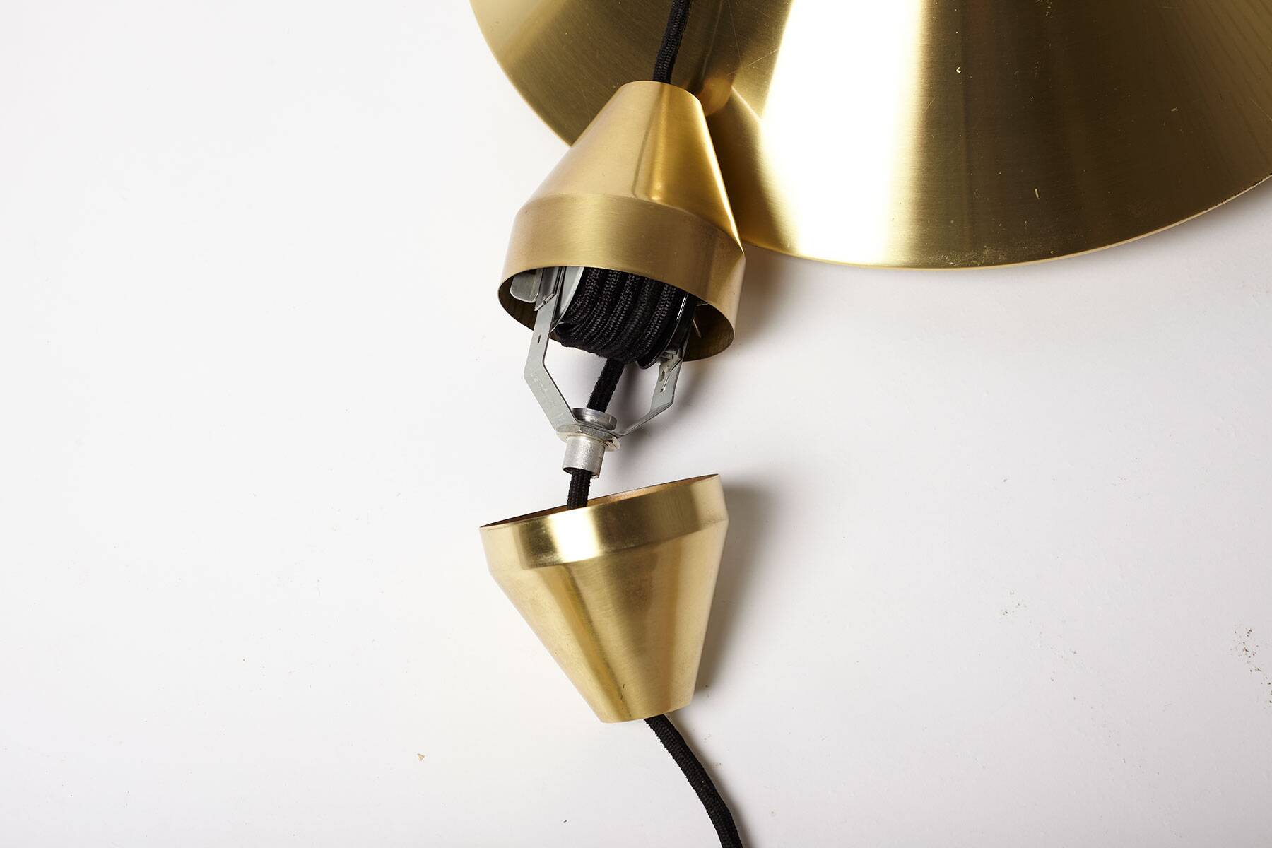 Brass Pendant Light by Fog & Mørup, Denmark 1970’s