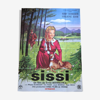 Poster "Sissi" by Ernst Marischka (1955)