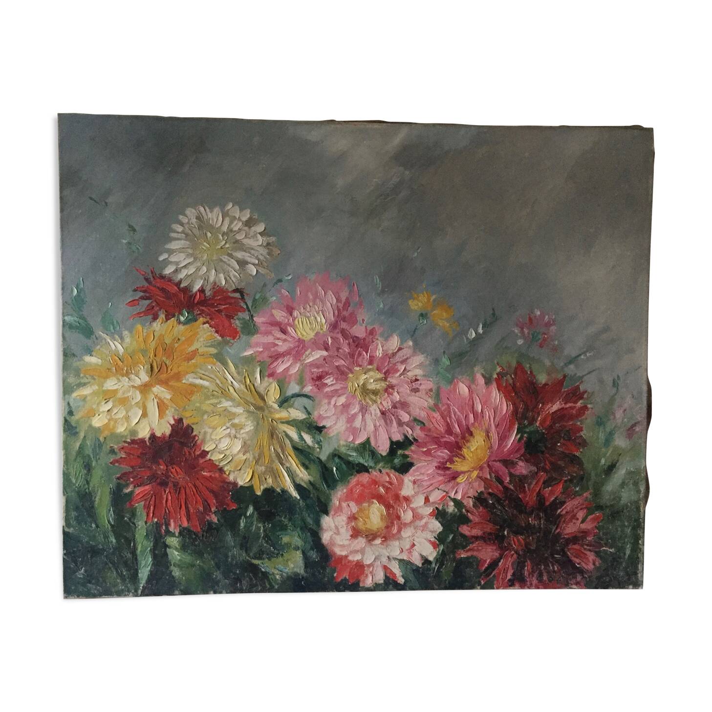 Bouquet of dahlias