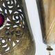Pair of oriental wall lanterns