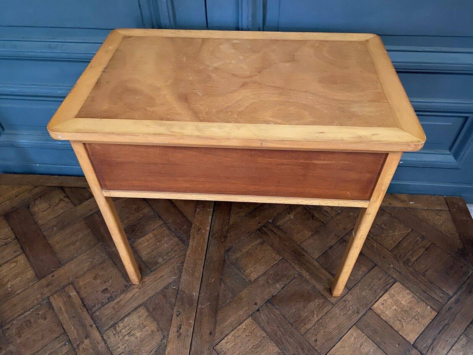 Small children's desk Forbo French design three drawers 1960