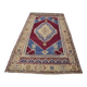 Antique Handmade Wool Oushak Carpet