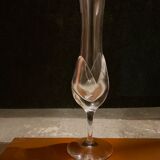 Soliflore Vase Tulip in Daum crystal