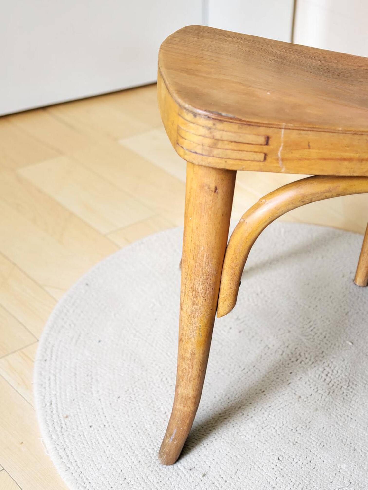Bentwood bistro chair, Czechoslovakia