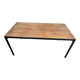 Wooden dining table