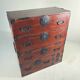 Antique Japanese Isho-Dansu storage cabinet Taisho (1910)