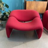 Pair of Groovy armchairs - Pierre Paulin