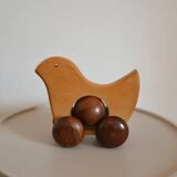 Vintage Scandinavian wooden toy