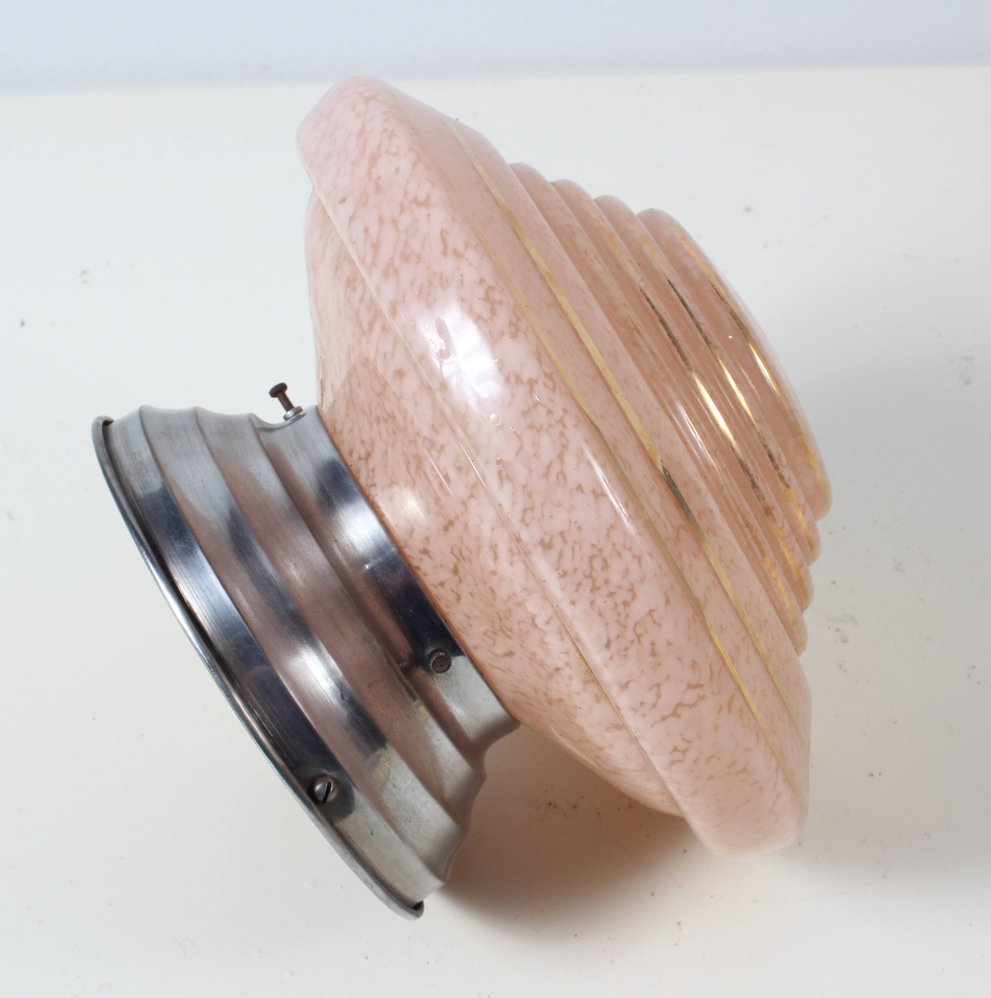 Art deco ceiling light