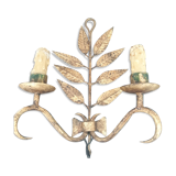 Golden leaves applique
