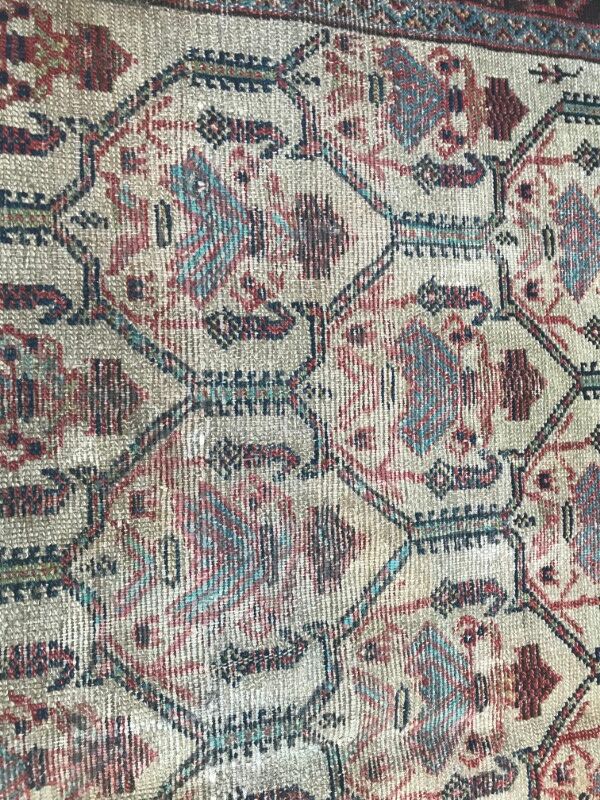 Old Persian Malayer rug 154x283cm