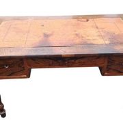 French Louis Philippe style mahogany feather desk – 1800s