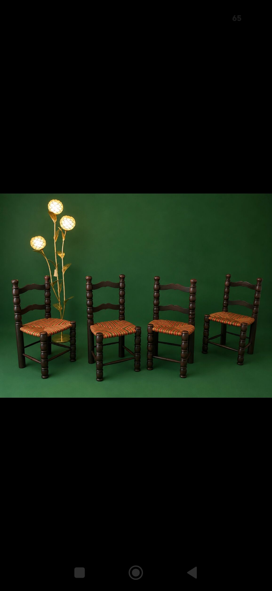 4 chaises dudouyt