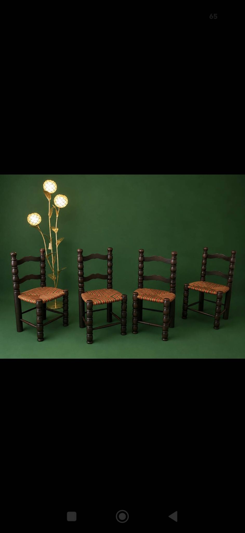 4 Dudouyt chairs