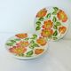 4 vintage Moulin des Loups Orchies dessert plates, Ontario model 210677