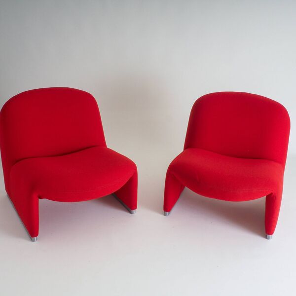 Ensemble de 2 chaises Alky par Giancarlo Piretti pour Anonima Castelli