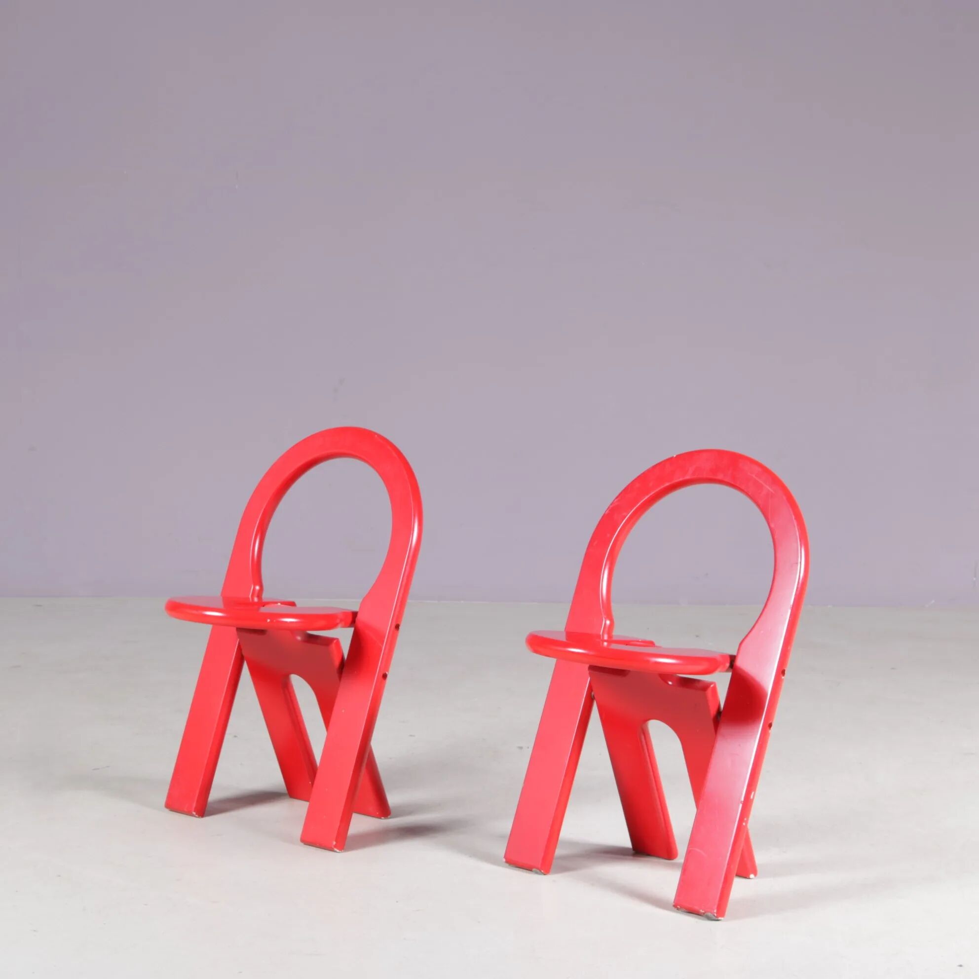 1970s children's folding chairs model: TS by Roger Tallon
