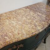 Louis XV curved dresser 2 drawers