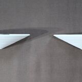 Pair of plaster wall lamps, Sedap workshop – late twentieth century