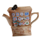 Vintage teapot in the shape of an English dresser with a cat – Swineside C