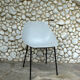 Pierre Guariche grey shell chair for Meurop 1950s-60s