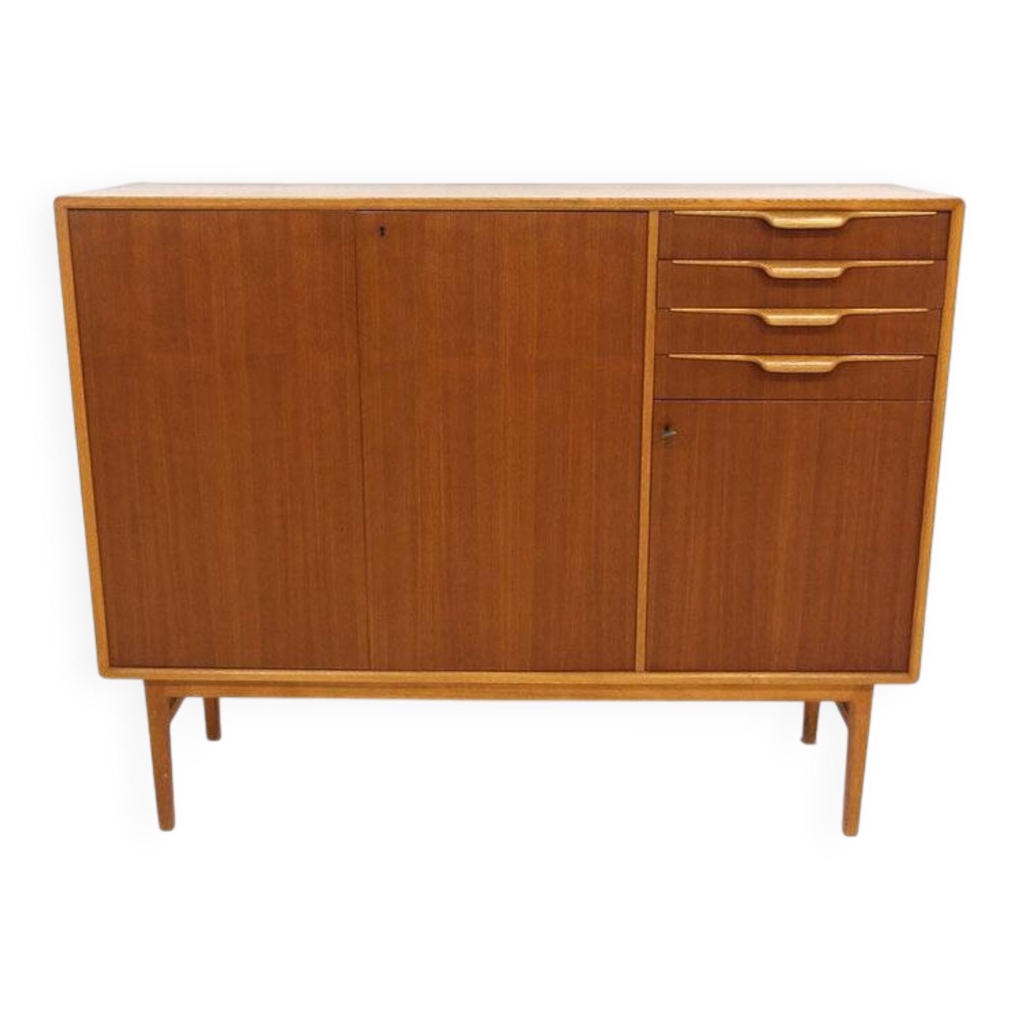 Scandinavian teak sideboard "Reno", Bertil Fridhagen, Bodafors, Sweden