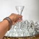 Old foot glass