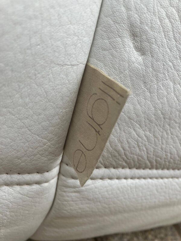 100% authentieke Ligne Roset Togo 1zit licht beige leder ‘87