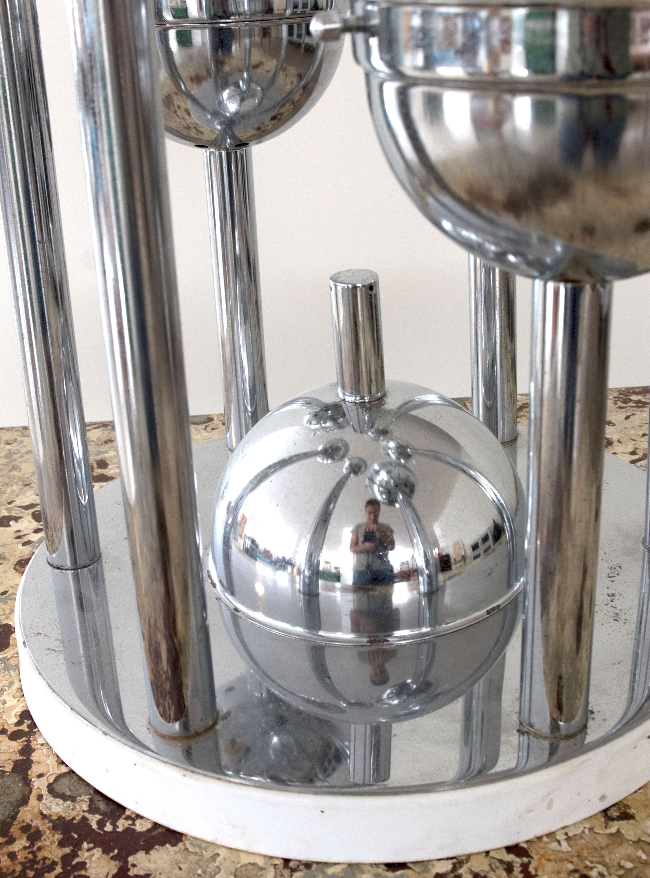 Vintage italian ceiling lamp, 1970's