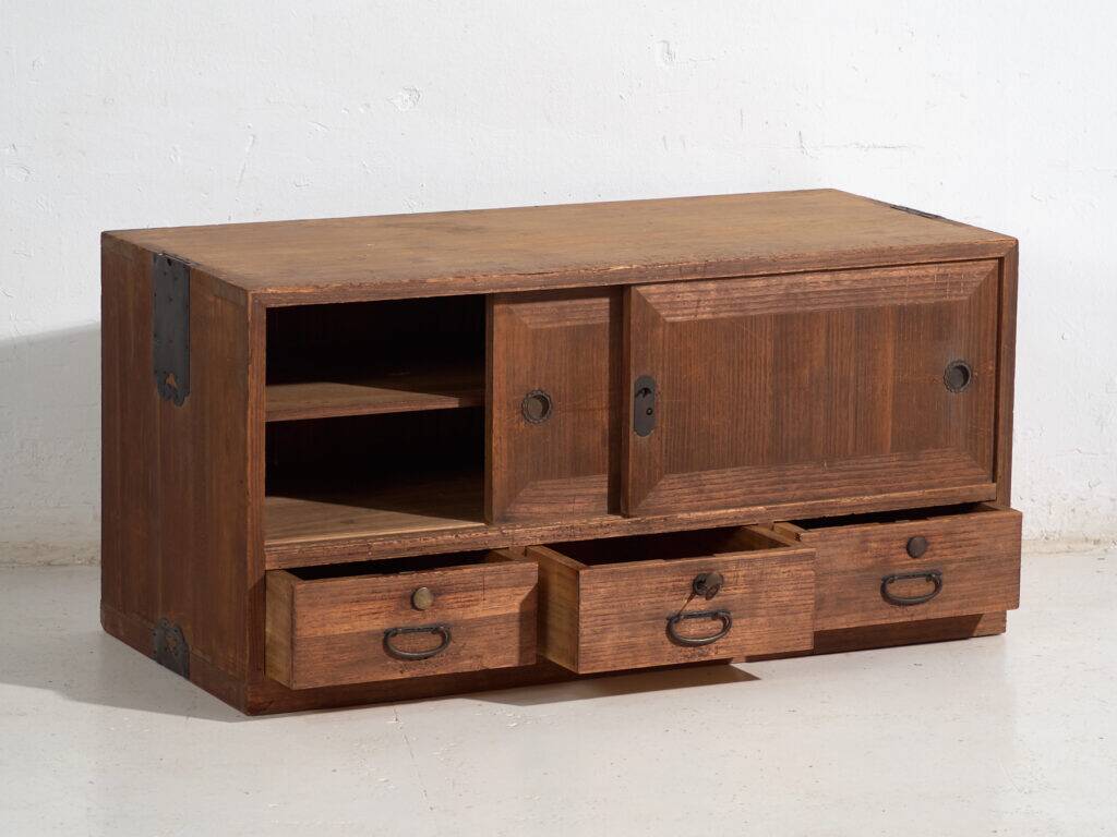 Ancienne tansu – période Meiji / Taishō (c.1868-1926) #13