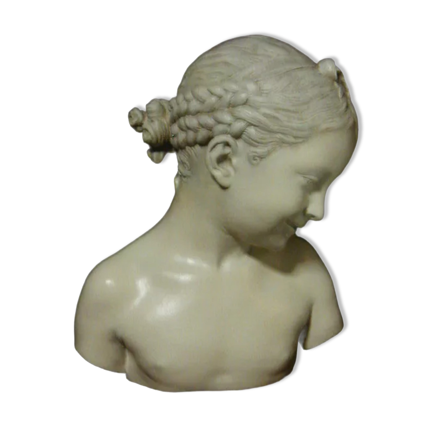 Bust girl "la rieuse" of pigalle