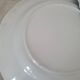 6 earthenware plates with floral and pastoral scene motifs