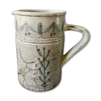 Vallauris ceramic pitcher, Le Murier