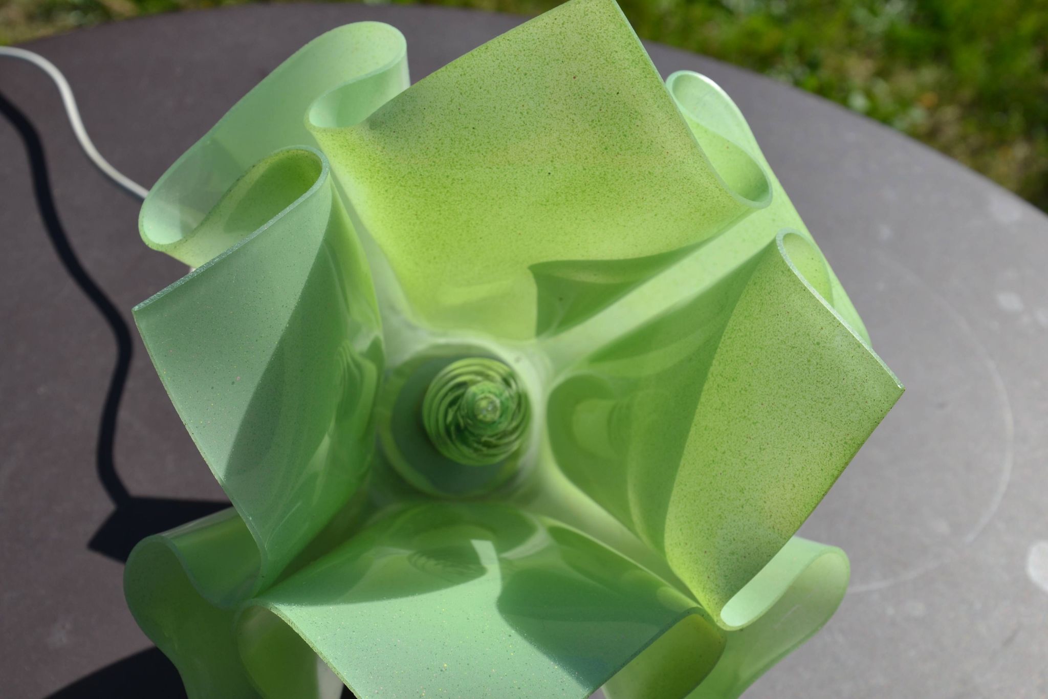 Lampe de table en Plexiglass
