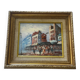 Caroline Burnett (1877-1950) Oil on canvas - Parisian Scene Moul
